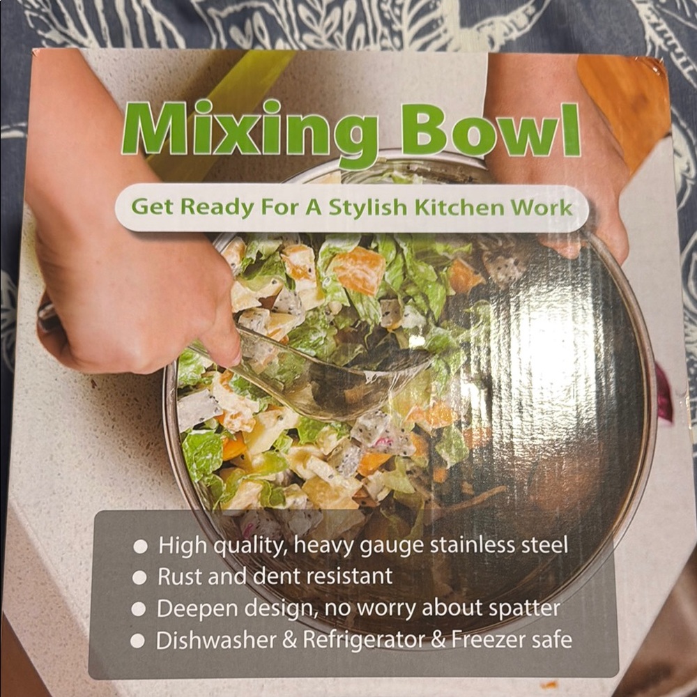 Stainless Steel Mixing Bowl